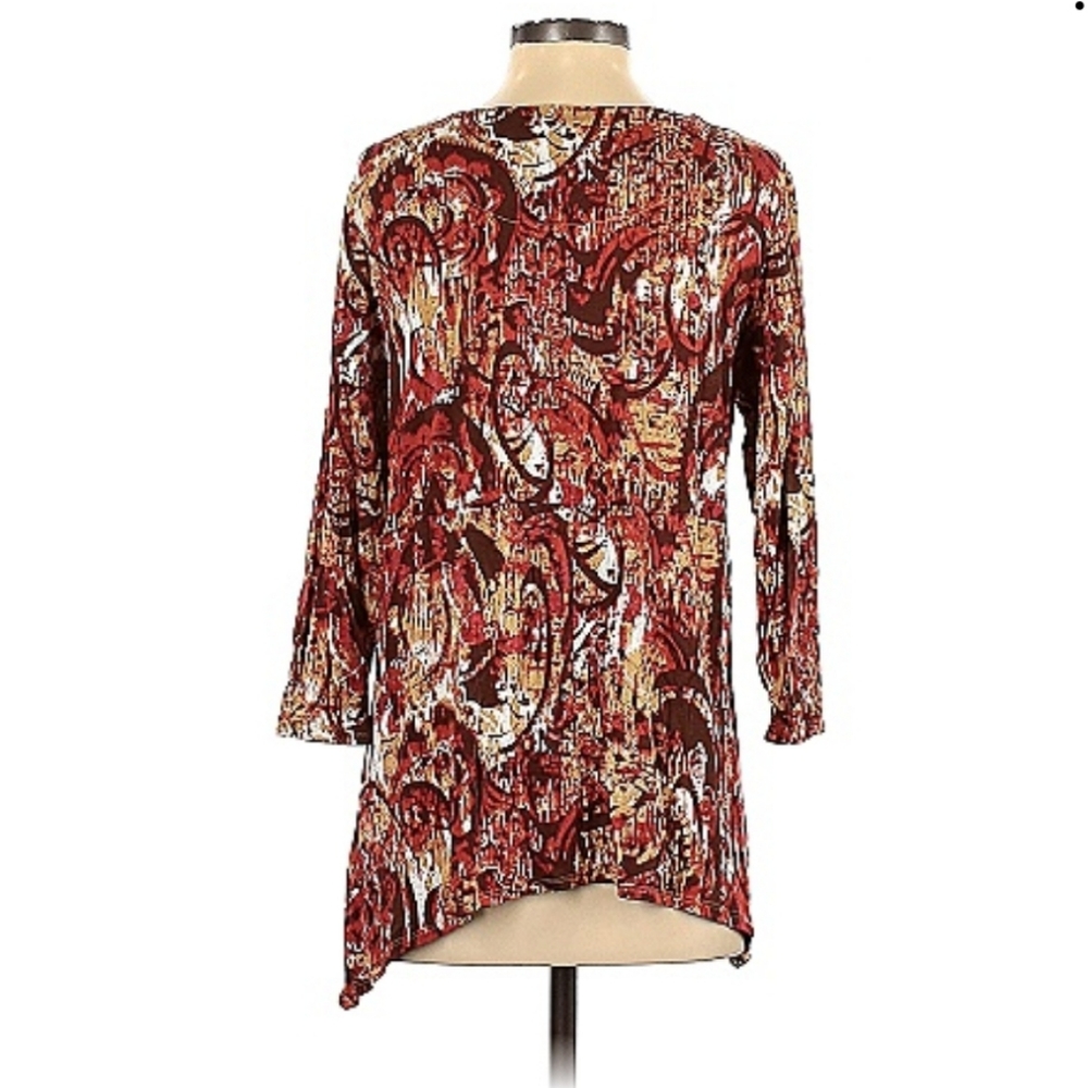 Ruby Rd 3/4 Blouse - Picture 2 of 2